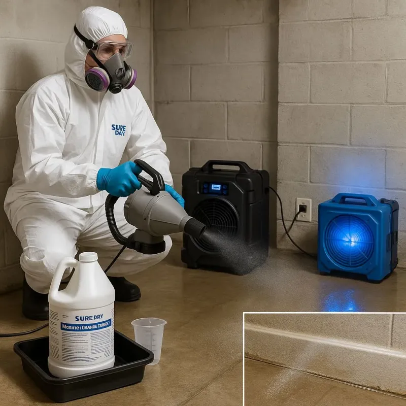 Sanitization and Odor Removal process in Ephraim, UT